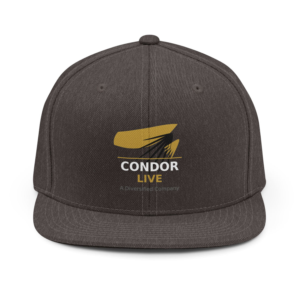 Condor Live Snapback Hat — Branded Logo Cap for Events & Corporate Wear