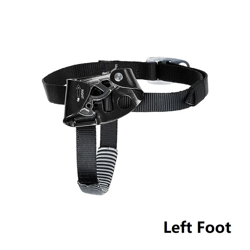 Rock Climbing Foot Ascender Right Left Foot Ascend SRT Mountaineering Outdoor Safety Protective Equipment