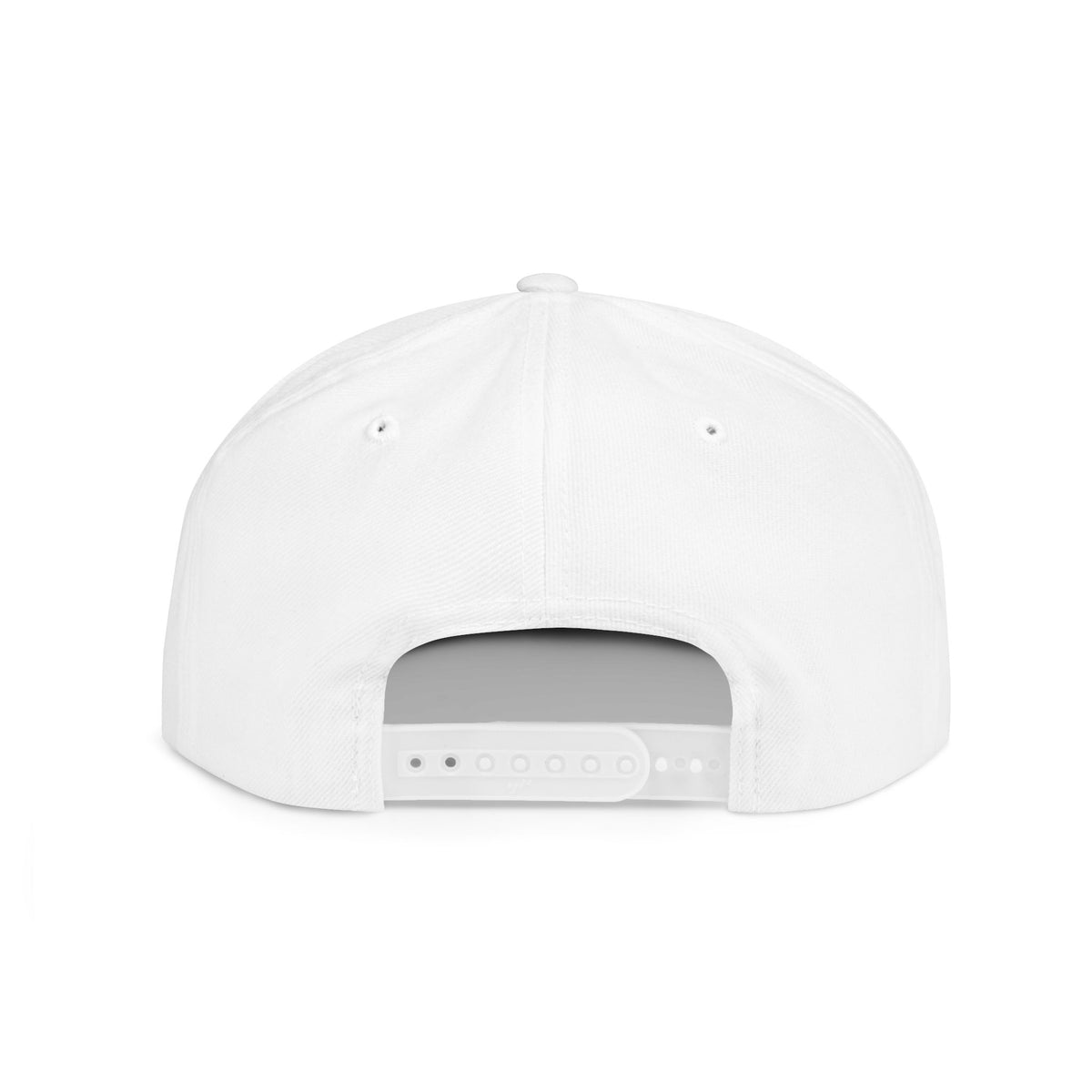 Snapback Hat - "Eat Me, There's No One" Skull & Dagger Embroidered Flat Bill Cap