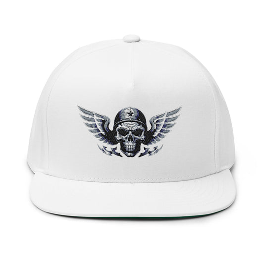 Flat Bill Cap (Embroidery)