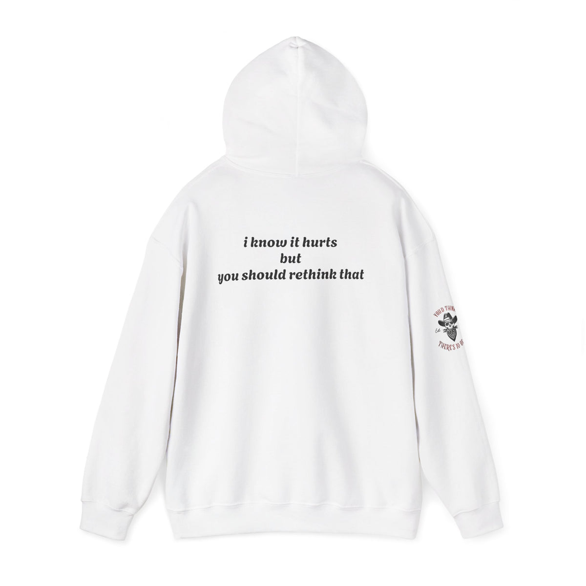 Hoodie - 'Yuck Fou' Minimalist Graphic Pullover