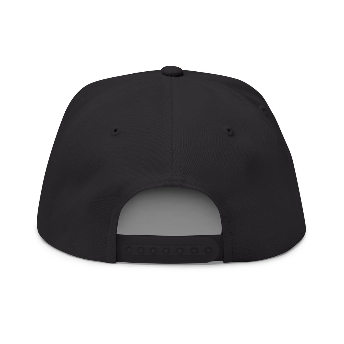E-Rock Moto Embroidered Flat Bill Cap — Motorcycle Logo Snapback