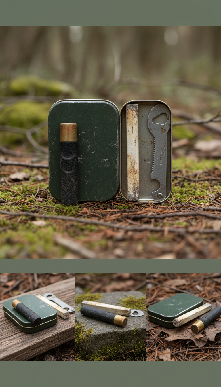 Multi-Tool Firestarter Kit with Modular Inserts