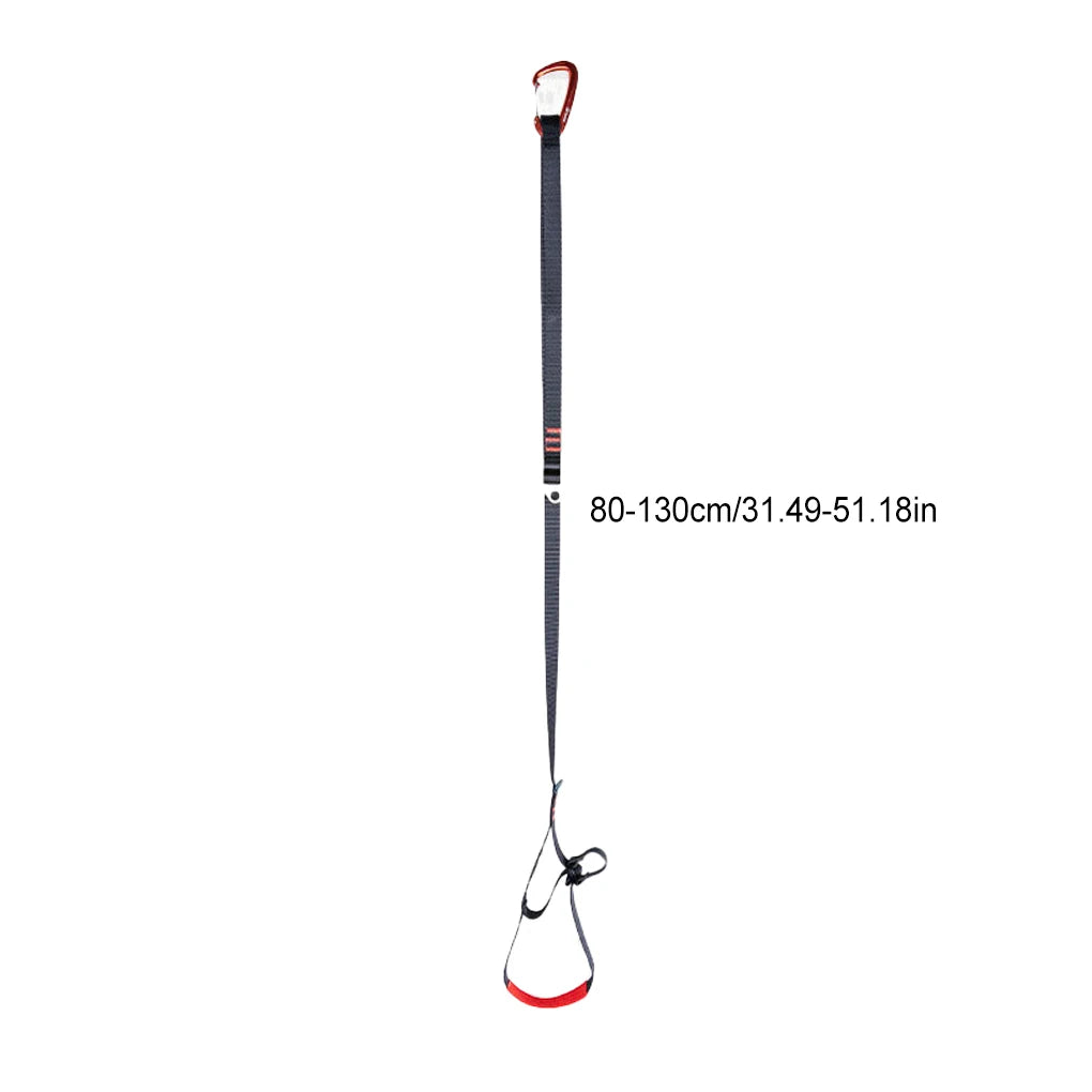 Rock Climbing Foot Loop Sturdy Ascender Accessory Ascending Accessories Adjustable Mountaineering Tools for Outdoor Sport