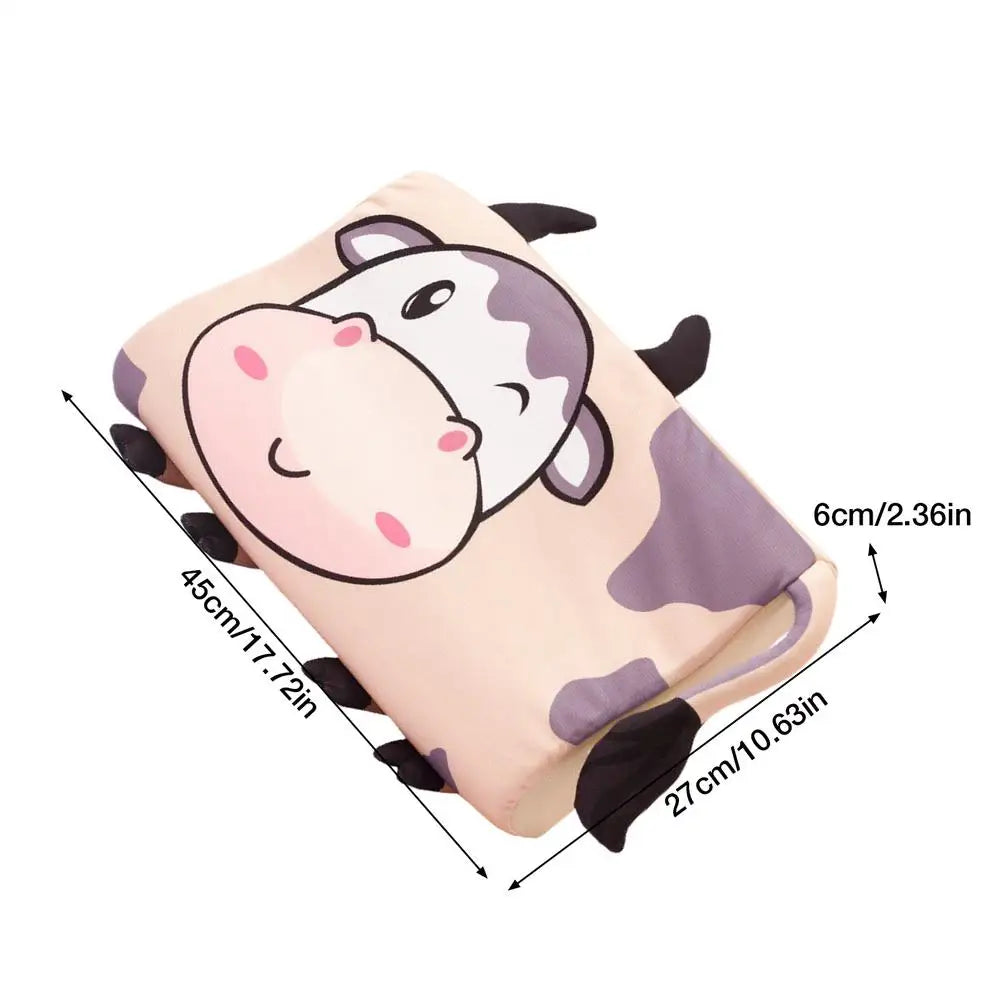 Toddler Pillow Kid Pillow for Small Travel Bed Ergonomic Bed Pillow Skin-Friendly Travel Cushion for Kids Girls