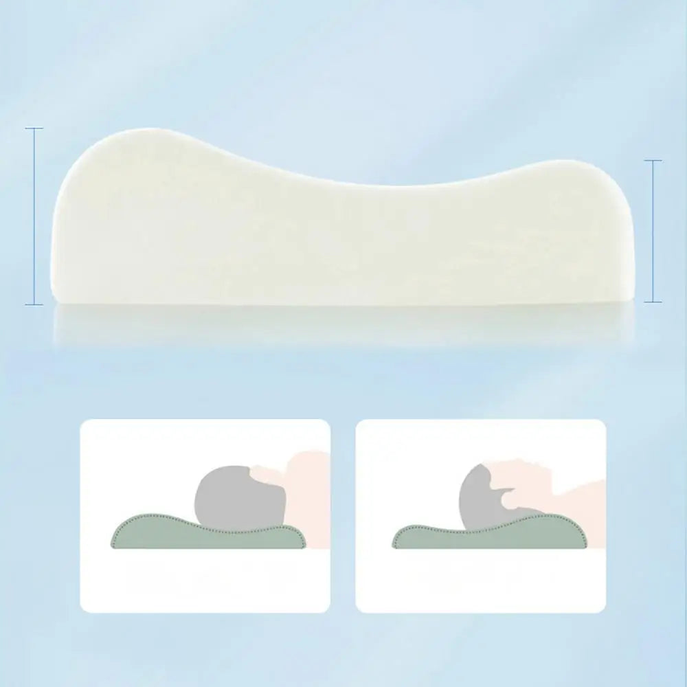Toddler Pillow Kid Pillow for Small Travel Bed Ergonomic Bed Pillow Skin-Friendly Travel Cushion for Kids Girls