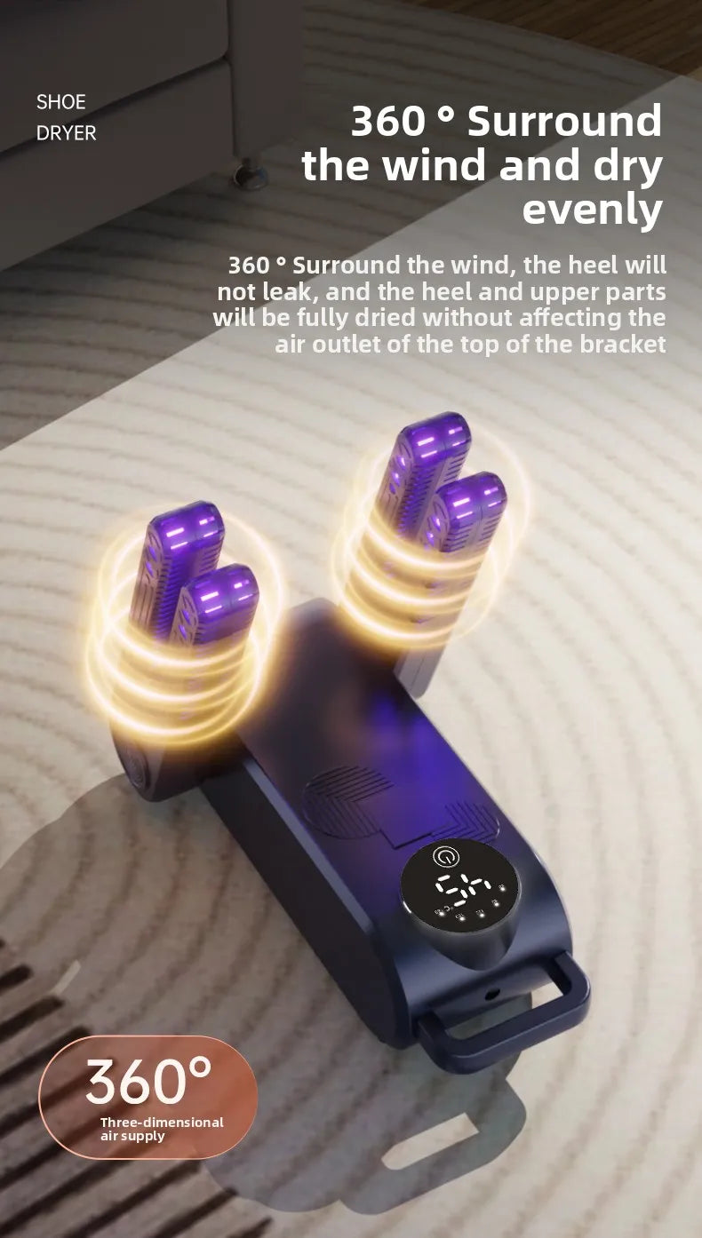 220V Shoes dryer Electric Shoe Gloves Drying Machine Sterilizer Boots Drier Odor Deodorant Heater Hats Socks Shoe Dryer EU Plug