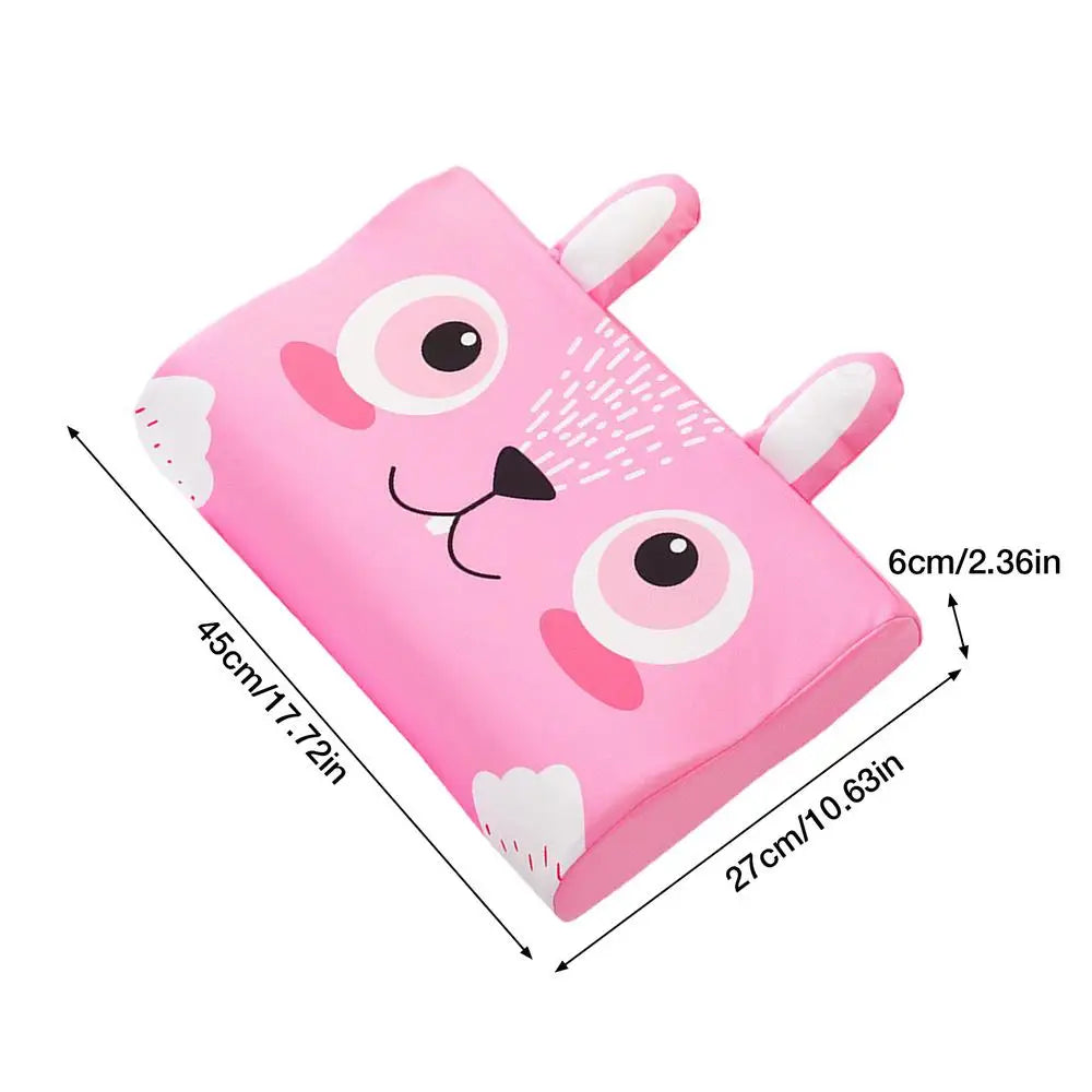 Toddler Pillow Kid Pillow for Small Travel Bed Ergonomic Bed Pillow Skin-Friendly Travel Cushion for Kids Girls