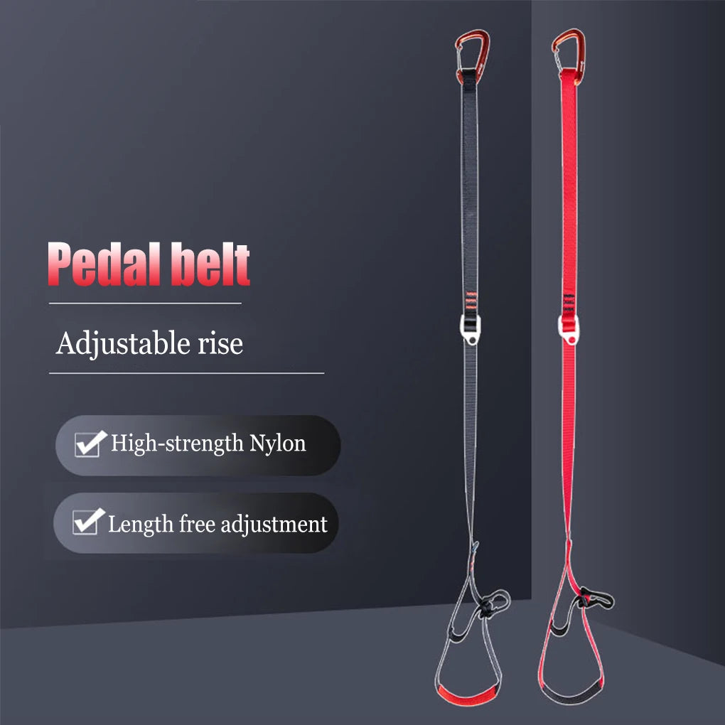 Rock Climbing Foot Loop Sturdy Ascender Accessory Ascending Accessories Adjustable Mountaineering Tools for Outdoor Sport