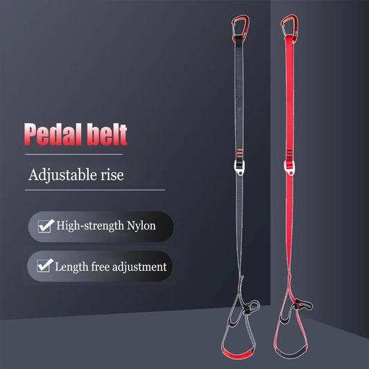 Rock Climbing Foot Loop Sturdy Ascender Accessory Ascending Accessories Adjustable Mountaineering Tools for Outdoor Sport