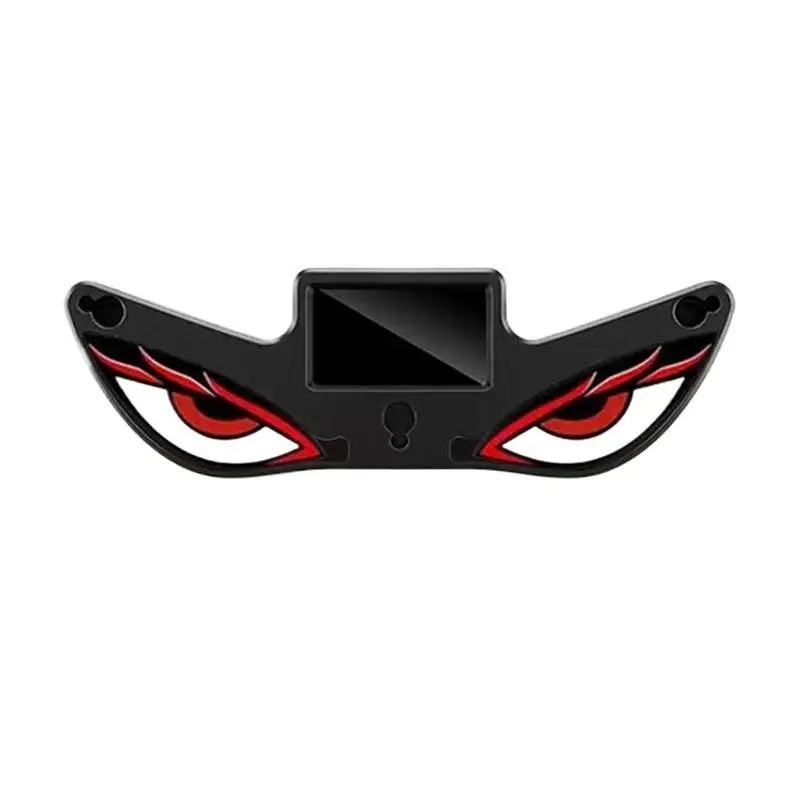 Solar Powered Demon Eye Ambient Light Car Atmosphere Decoration Neon Breathing Lamp Rear Windshield Side Auto Accessories