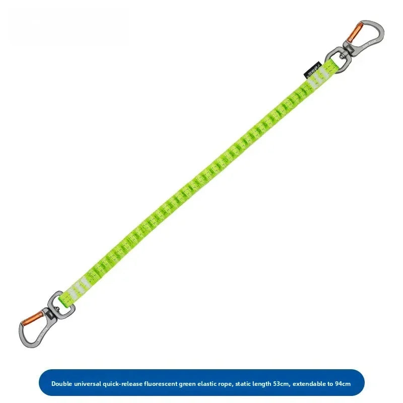 Outdoor Adventure Knee Ascender,Running Rope High Altitude Operation Footrest, Cave Exploration Tree Climbing Rope Knee Ascender