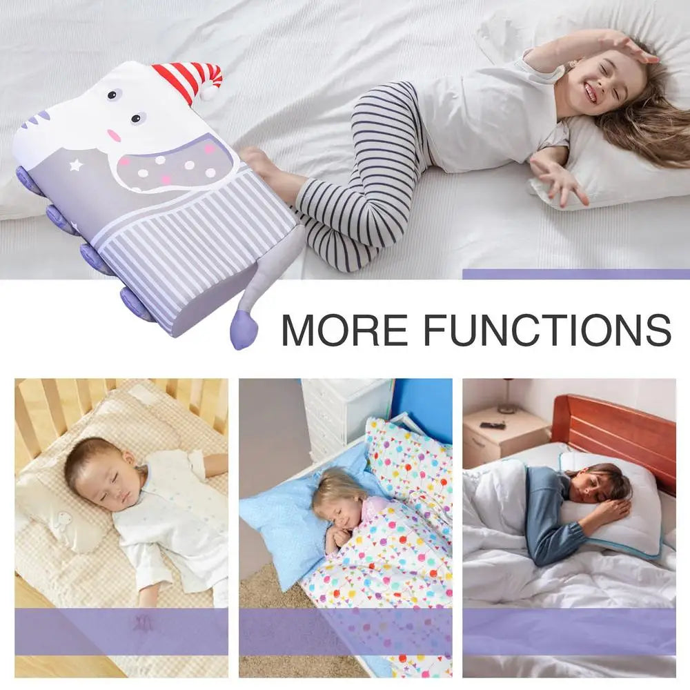 Toddler Pillow Kid Pillow for Small Travel Bed Ergonomic Bed Pillow Skin-Friendly Travel Cushion for Kids Girls