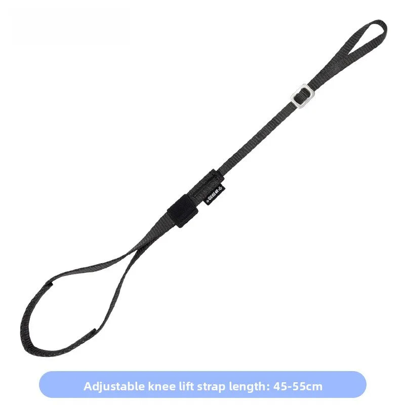 Outdoor Adventure Knee Ascender,Running Rope High Altitude Operation Footrest, Cave Exploration Tree Climbing Rope Knee Ascender