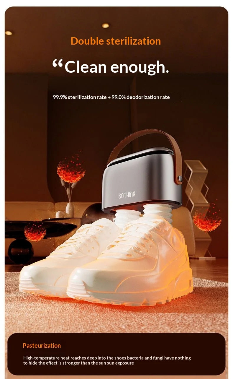 Intelligent Shoe Dryer with Both Dry Wet Functions Deodorizing Deodorizing Sterilizing Disinfecting All-in-One Machine