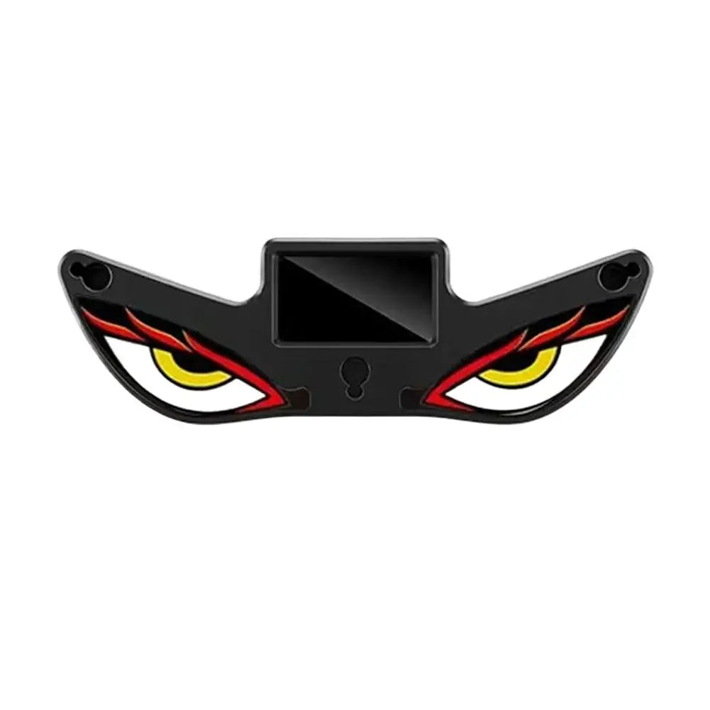 Solar Powered Demon Eye Ambient Light Car Atmosphere Decoration Neon Breathing Lamp Rear Windshield Side Auto Accessories