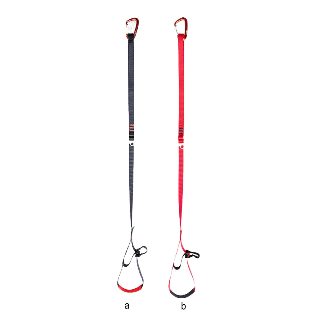 Rock Climbing Foot Loop Sturdy Ascender Accessory Ascending Accessories Adjustable Mountaineering Tools for Outdoor Sport