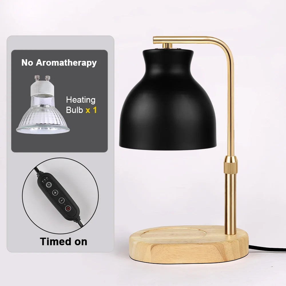 Candle Warmer Lamp with Timer - Electric Adjustable Candle Lamp Warmer, Birthday Gifts for New Home, Candle Warmer