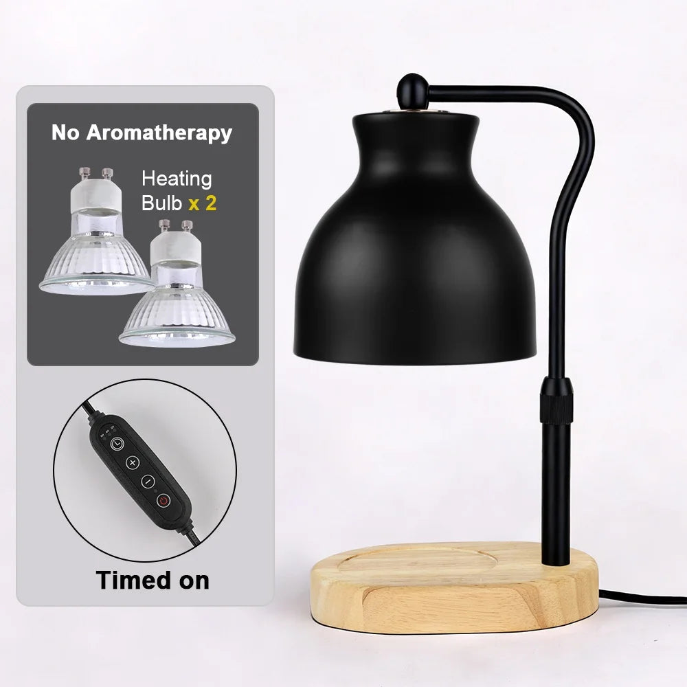 Candle Warmer Lamp with Timer - Electric Adjustable Candle Lamp Warmer, Birthday Gifts for New Home, Candle Warmer