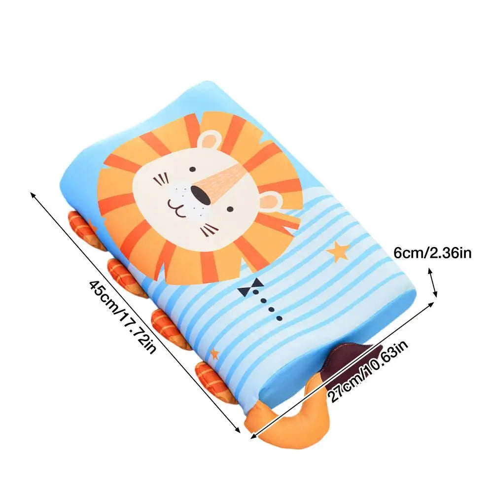 Toddler Pillow Kid Pillow for Small Travel Bed Ergonomic Bed Pillow Skin-Friendly Travel Cushion for Kids Girls