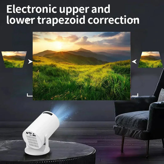 New Projector 4K Android 11 Mini HY300 Wifi6 290ANSI Allwinner H713 BT5.0 1080P 1280*720P Cinema Outdoor portable Projetor