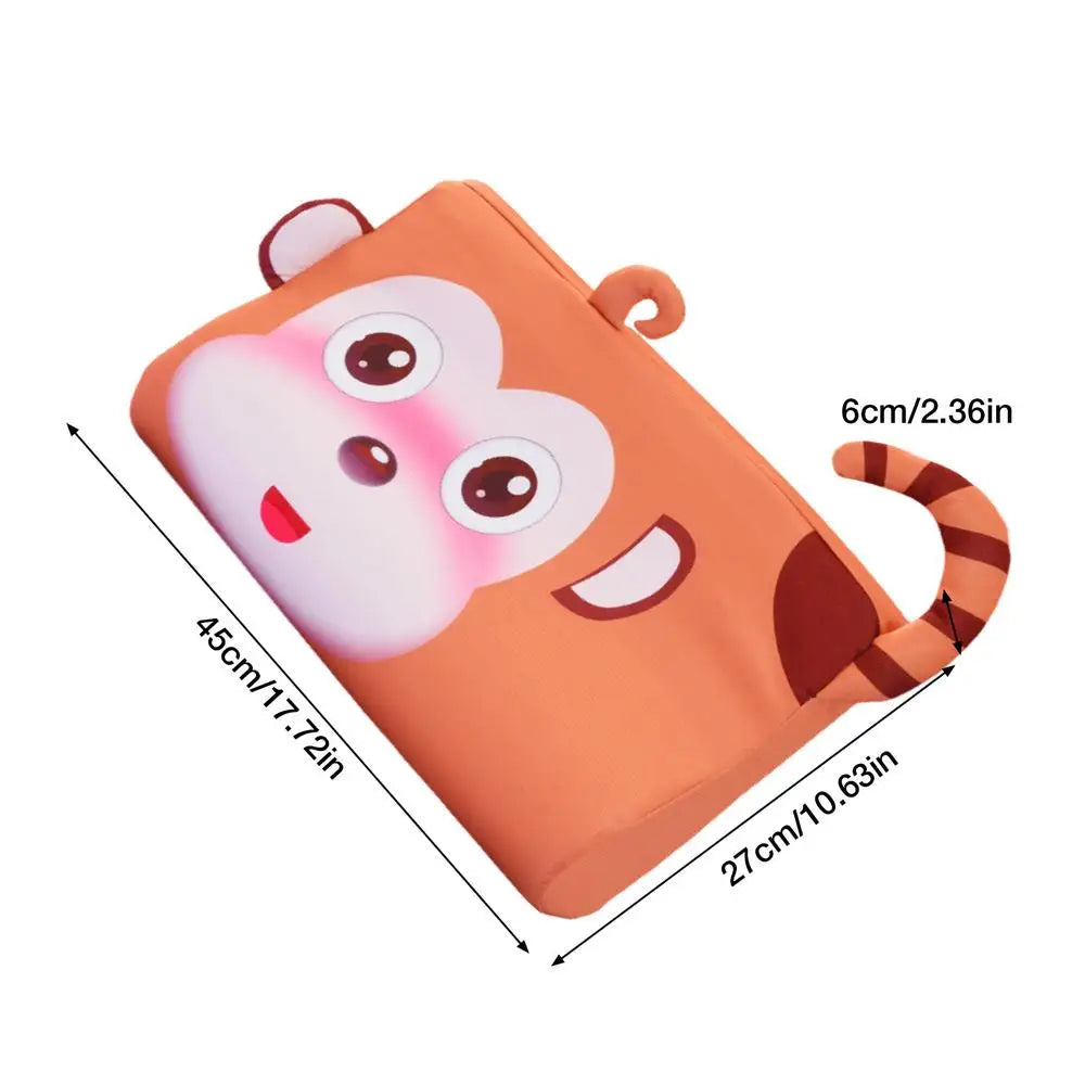 Toddler Pillow Kid Pillow for Small Travel Bed Ergonomic Bed Pillow Skin-Friendly Travel Cushion for Kids Girls