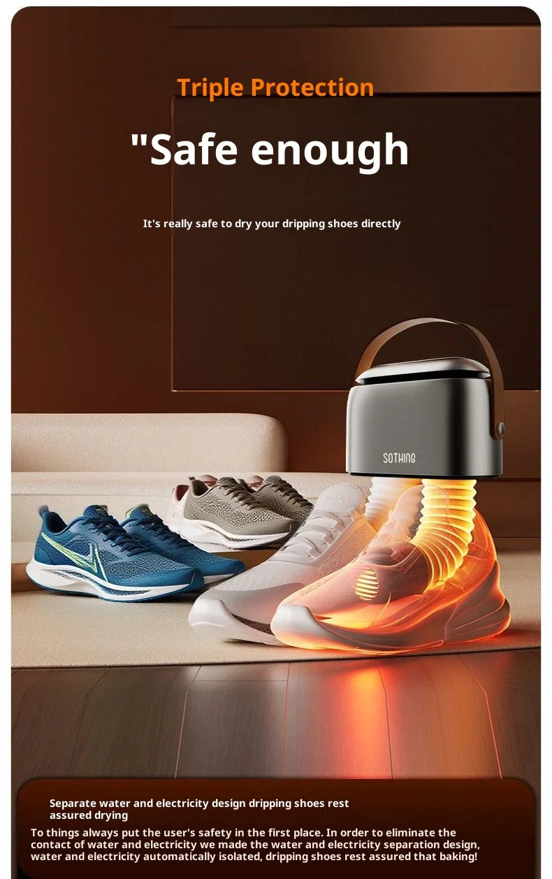 Intelligent Shoe Dryer with Both Dry Wet Functions Deodorizing Deodorizing Sterilizing Disinfecting All-in-One Machine