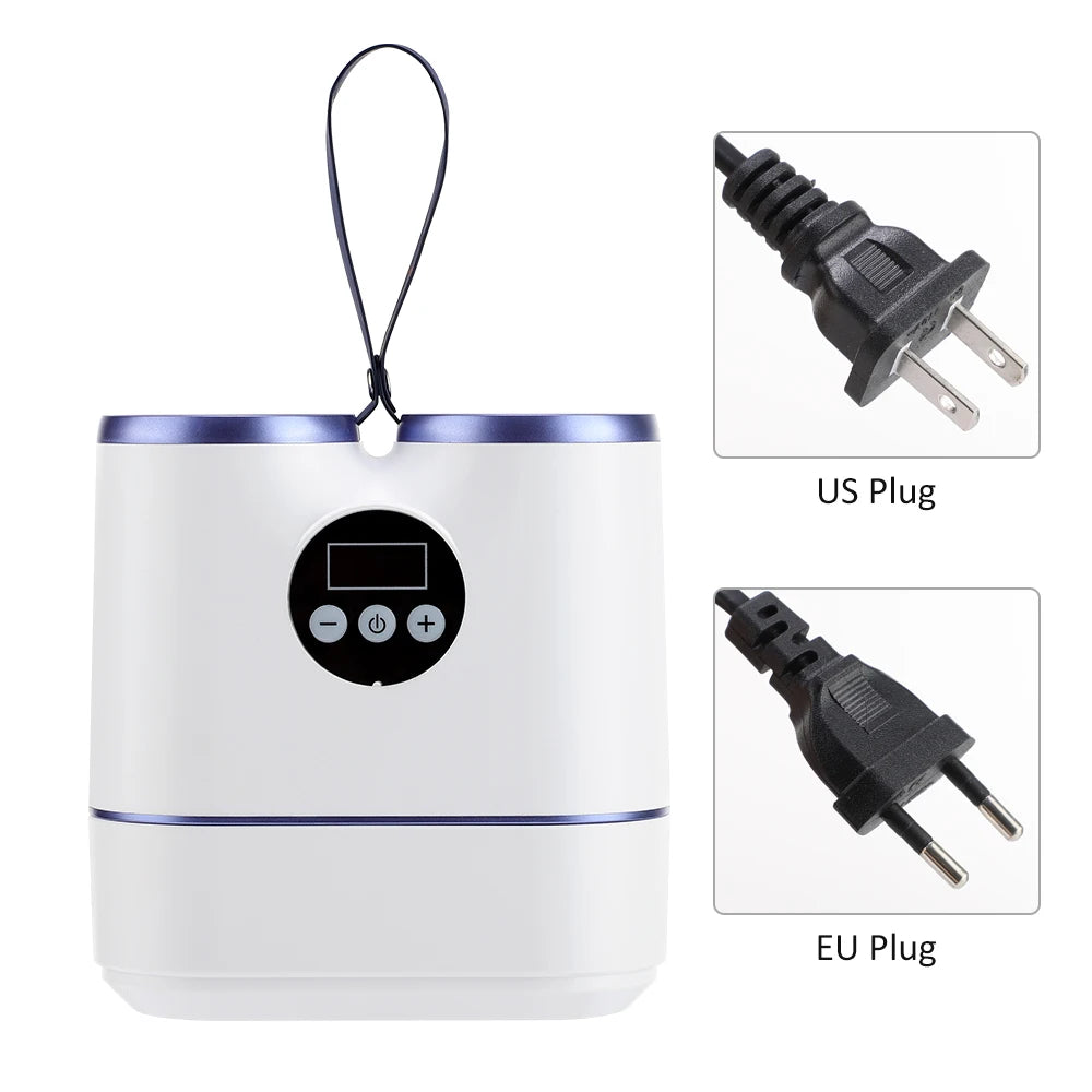 Portable Shoe Dryer with Fan Heater  Intelligent Quick-Drying Ski Boot Dryer with Timer Boot Dryer for Work Boots Sneakers Socks