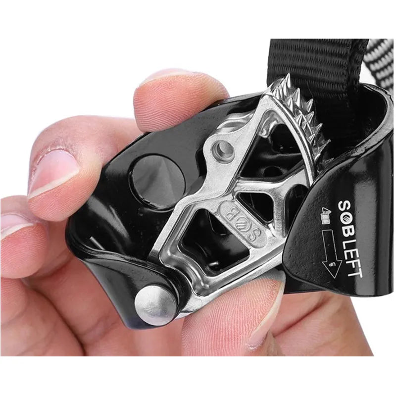 Rock Climbing Foot Ascender Right Left Foot Ascend SRT Mountaineering Outdoor Safety Protective Equipment