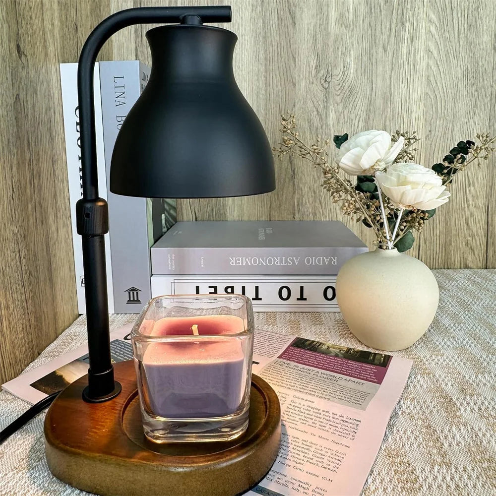 Candle Warmer Lamp with Timer - Electric Adjustable Candle Lamp Warmer, Birthday Gifts for New Home, Candle Warmer