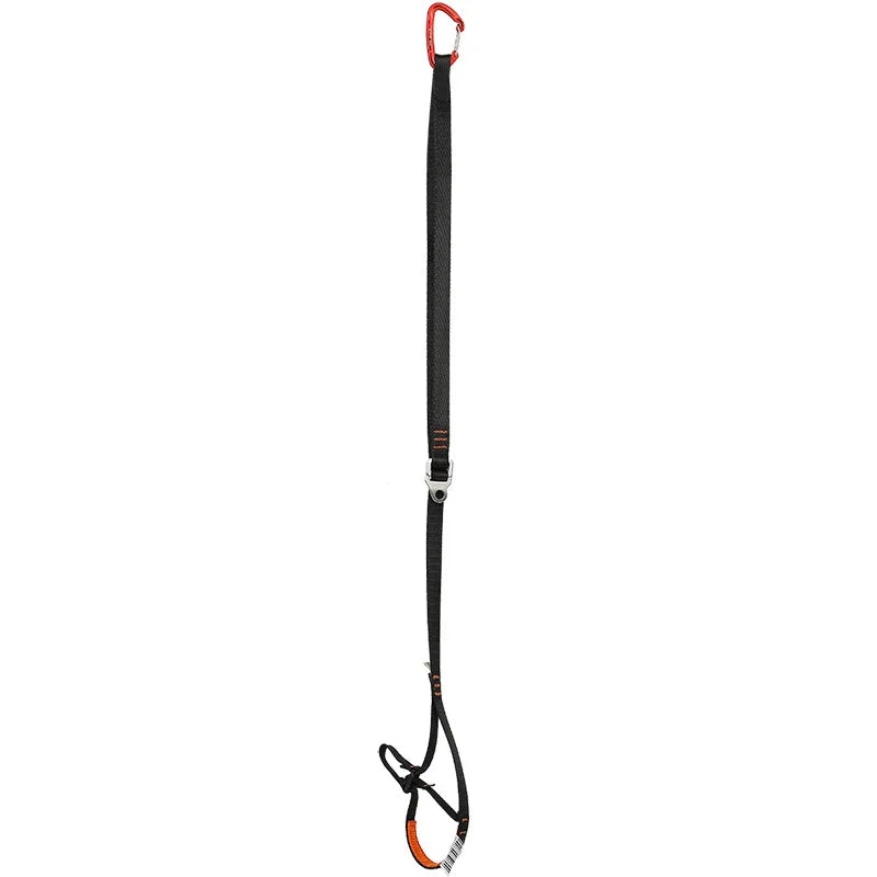 Rock Climbing  Adjustable Webbing Foot Loop Polyester Sling Ascender Belt Device Band Rock Climbing Equipment