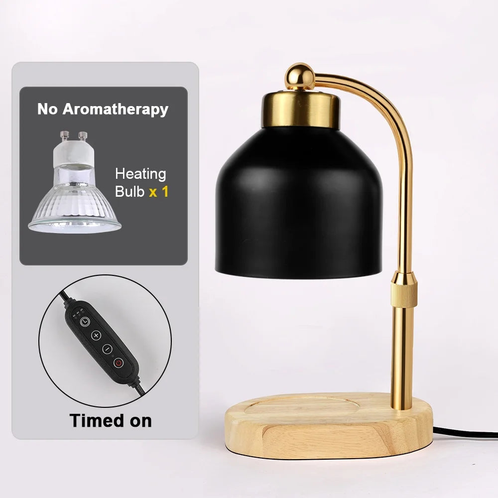 Candle Warmer Lamp with Timer - Electric Adjustable Candle Lamp Warmer, Birthday Gifts for New Home, Candle Warmer
