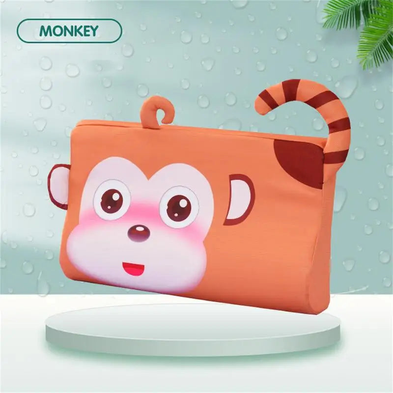 Toddler Pillow Kid Pillow for Small Travel Bed Ergonomic Bed Pillow Skin-Friendly Travel Cushion for Kids Girls