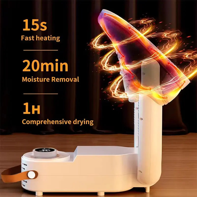 Quick Drying Intelligent Shoe Dryer Telescopic Stretchable Design Timer Function Sterilize Deodorize Shoe Dryer Machine