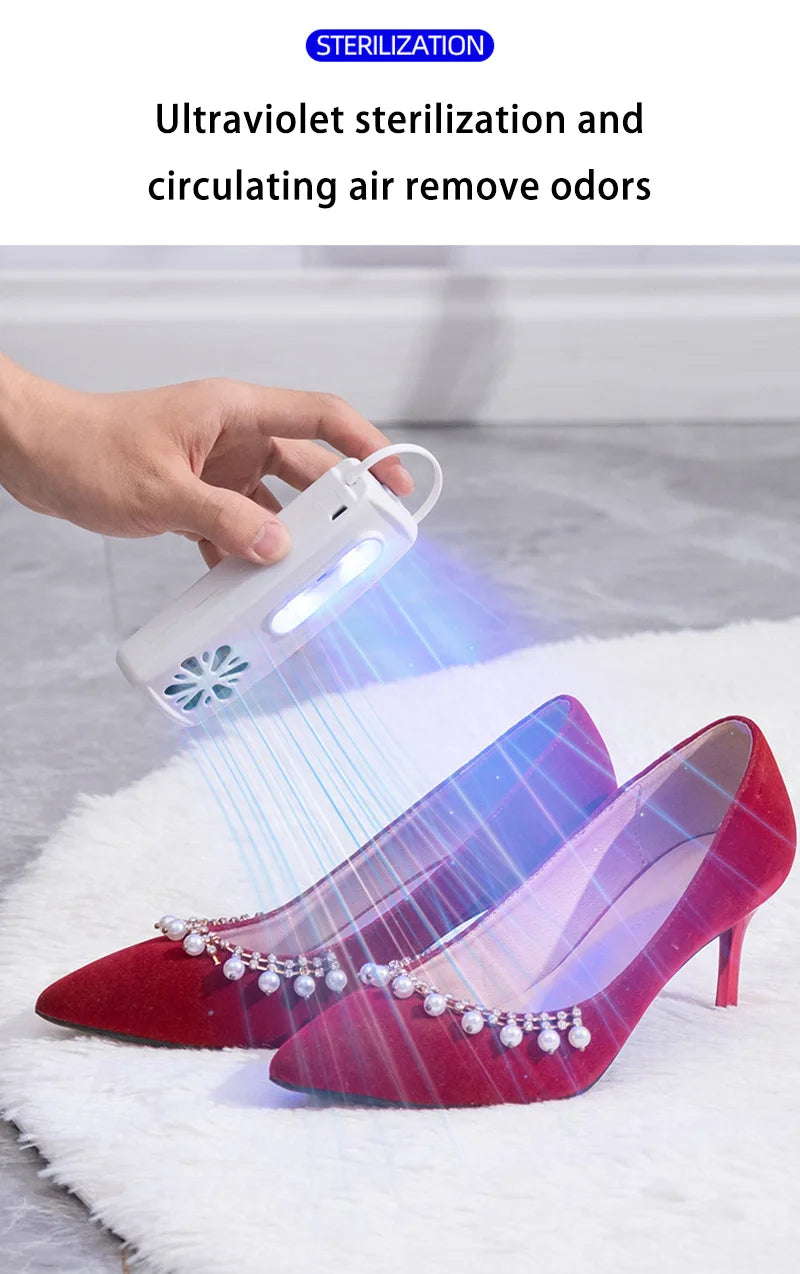 Electric Shoe DryerPortable Boot Dryer Deodorizate Sterilization Dehumidificate Shoes Baked Dryer Machine Heater Dryer 2026