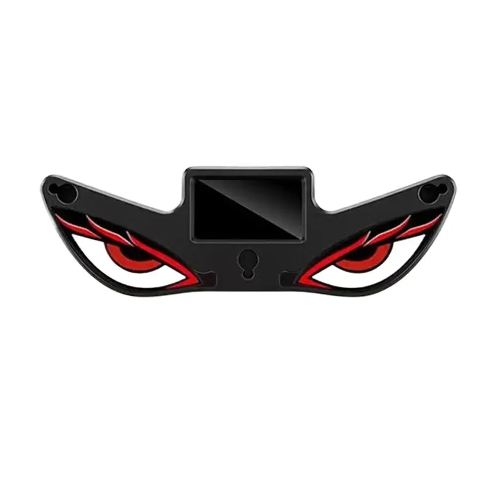 Solar Powered Demon Eye Ambient Light Car Atmosphere Decoration Neon Breathing Lamp Rear Windshield Side Auto Accessories