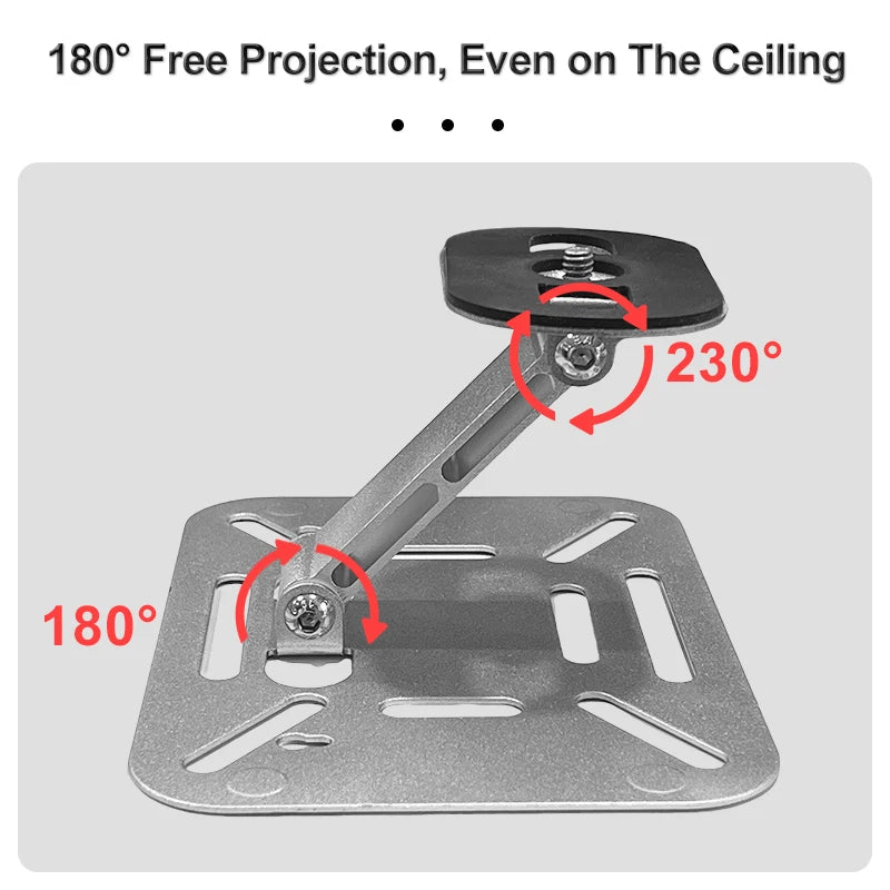 Touyinger L9 series mini PTZ desktop stand projector desktop stand suitable for most small projectors