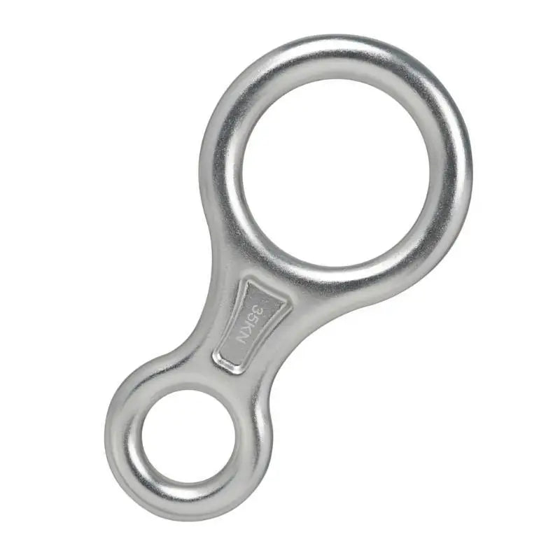 02DE Outdoor Recreation Abseiling Gear 35kN Heavy Duty Descender for Mountaineering