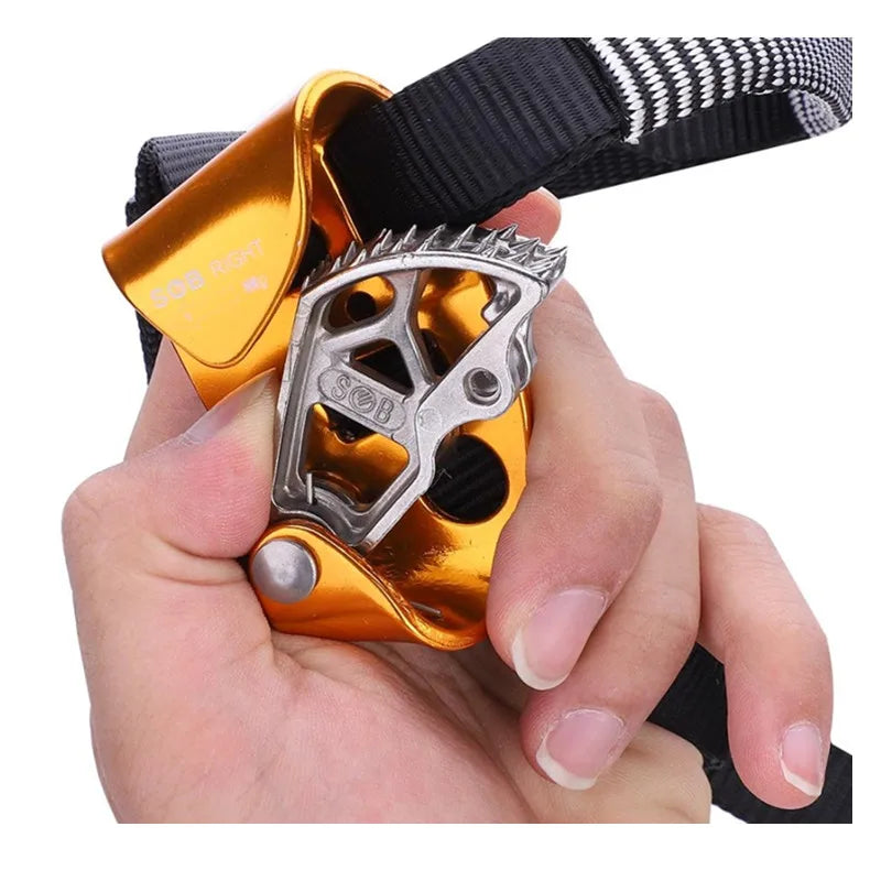 Rock Climbing Foot Ascender Right Left Foot Ascend SRT Mountaineering Outdoor Safety Protective Equipment