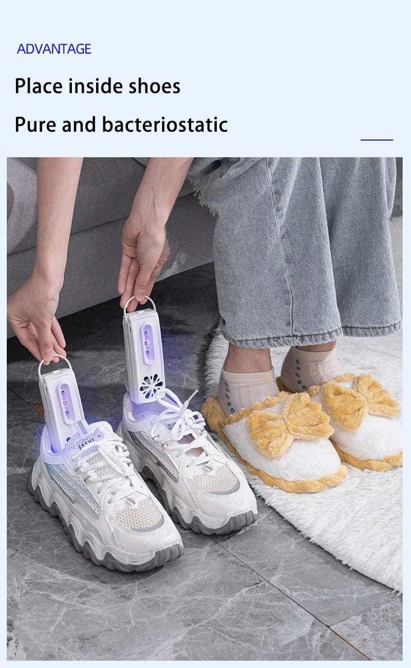 Electric Shoe DryerPortable Boot Dryer Deodorizate Sterilization Dehumidificate Shoes Baked Dryer Machine Heater Dryer 2026