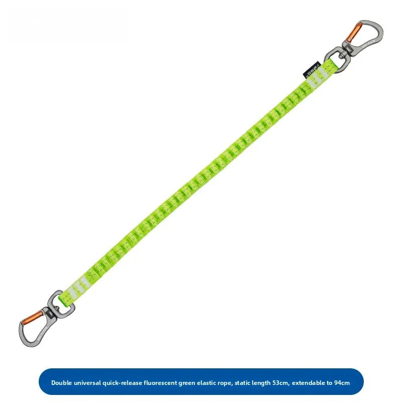 Outdoor Adventure Knee Ascender,Running Rope High Altitude Operation Footrest, Cave Exploration Tree Climbing Rope Knee Ascender