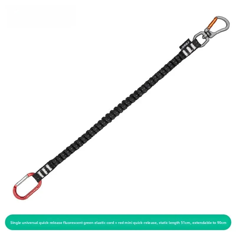 Outdoor Adventure Knee Ascender,Running Rope High Altitude Operation Footrest, Cave Exploration Tree Climbing Rope Knee Ascender