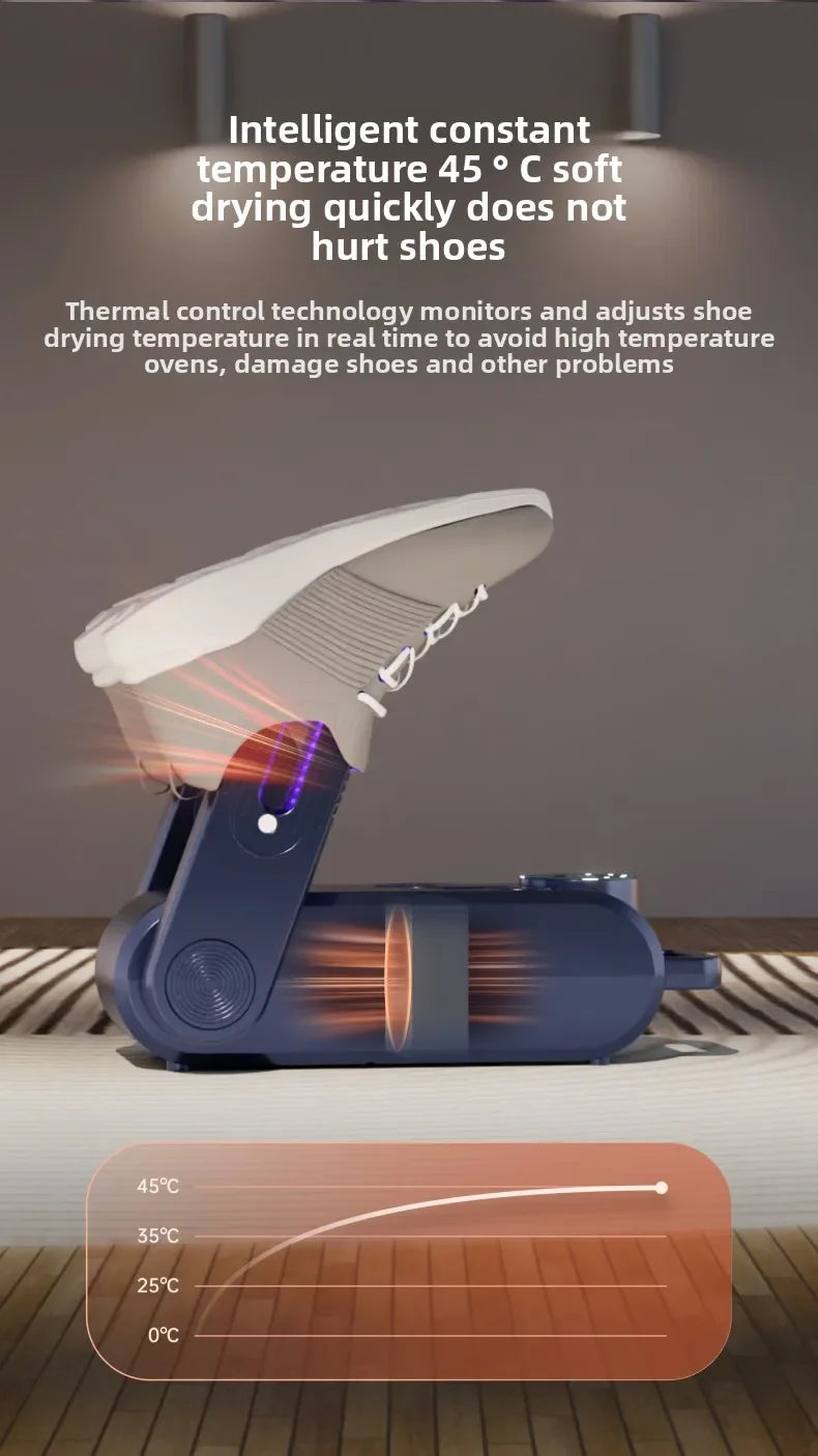 220V Shoes dryer Electric Shoe Gloves Drying Machine Sterilizer Boots Drier Odor Deodorant Heater Hats Socks Shoe Dryer EU Plug
