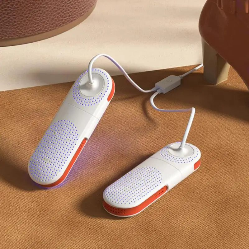 Portable Electric Shoes Dryer Deodorizer With Heat Dehumidifier Device Timer Heater Eliminate Odor UV Shoe Drying Household
