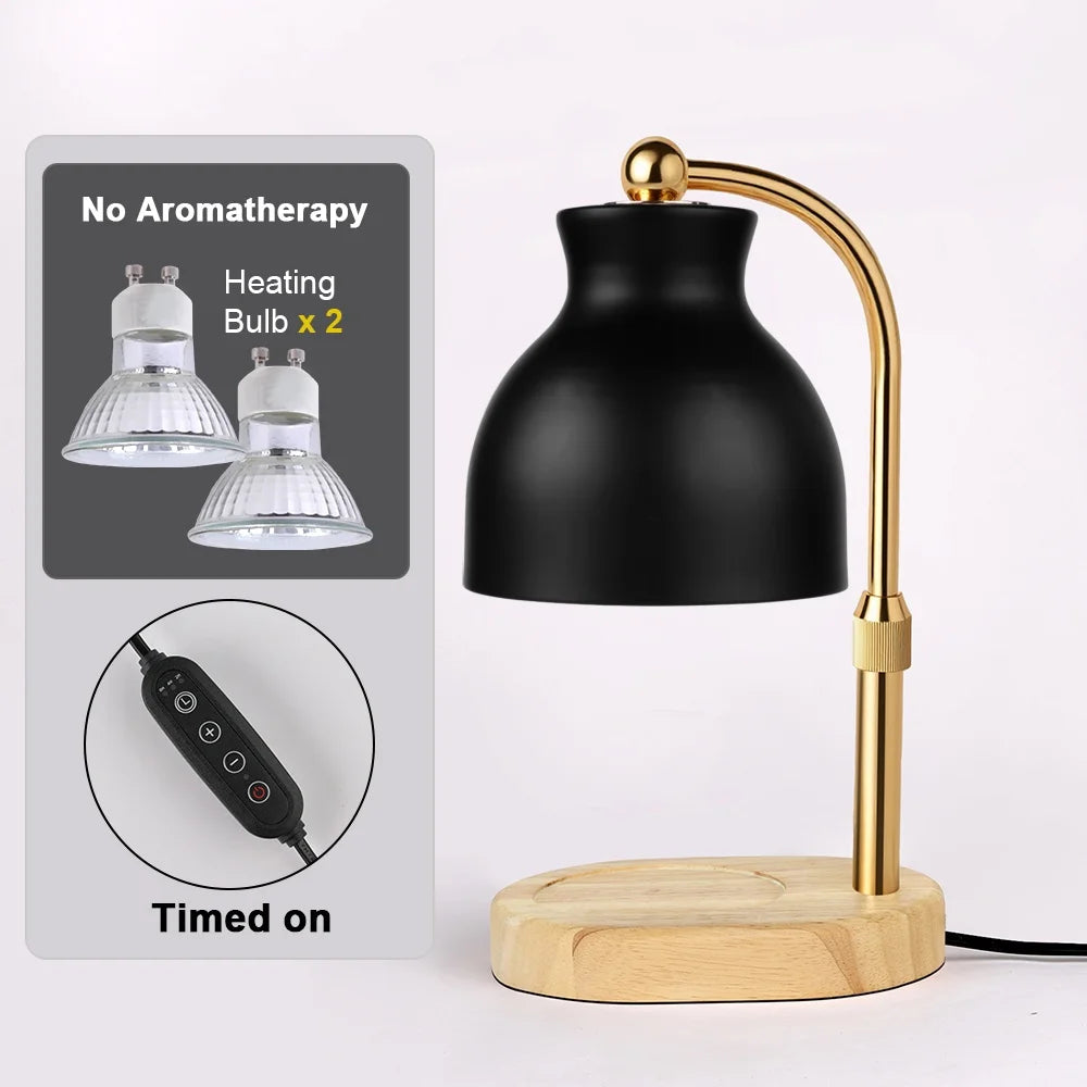 Candle Warmer Lamp with Timer - Electric Adjustable Candle Lamp Warmer, Birthday Gifts for New Home, Candle Warmer