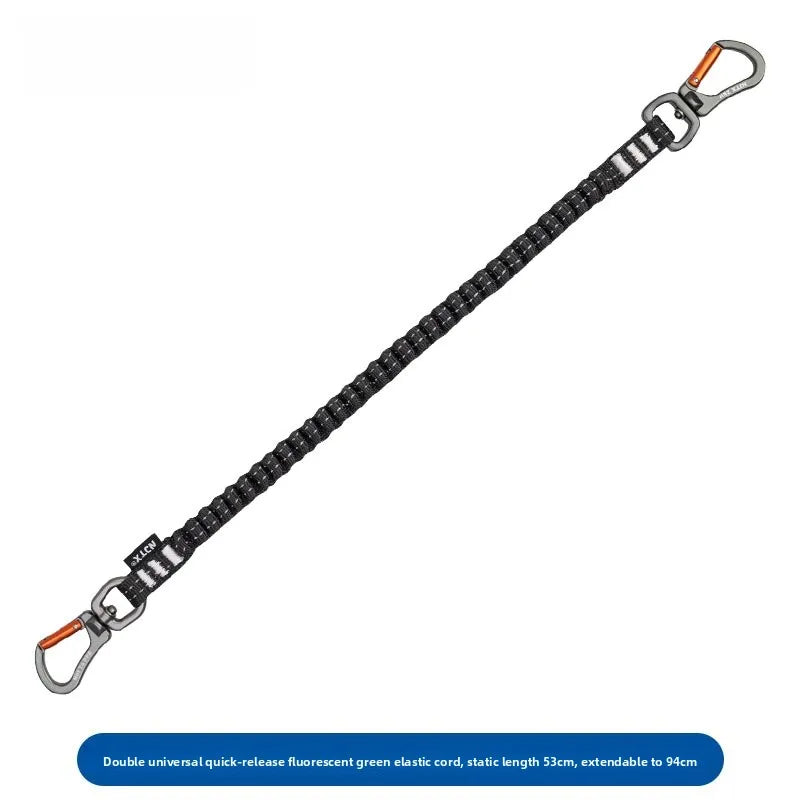Outdoor Adventure Knee Ascender,Running Rope High Altitude Operation Footrest, Cave Exploration Tree Climbing Rope Knee Ascender