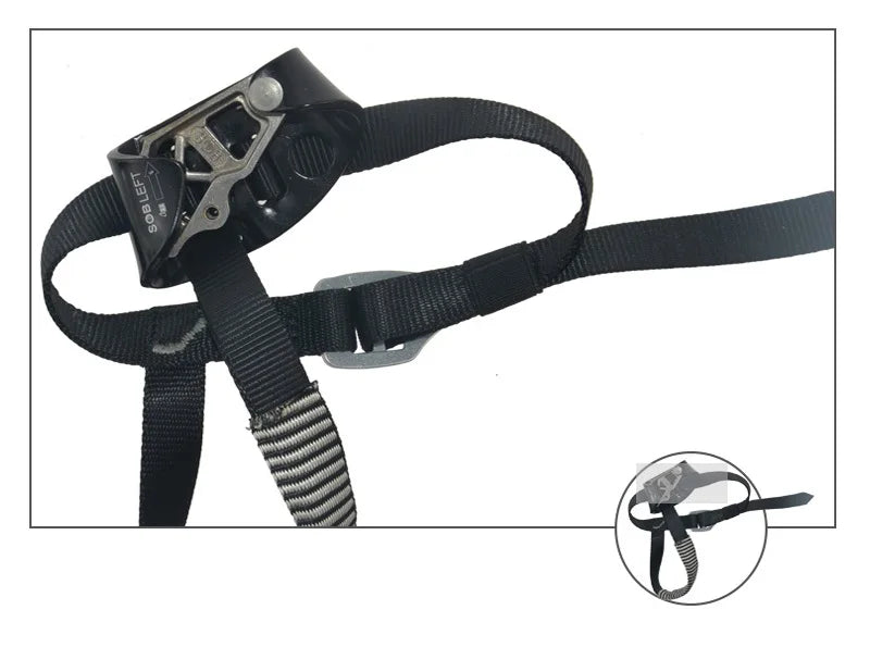 Rock Climbing Foot Ascender Right Left Foot Ascend SRT Mountaineering Outdoor Safety Protective Equipment