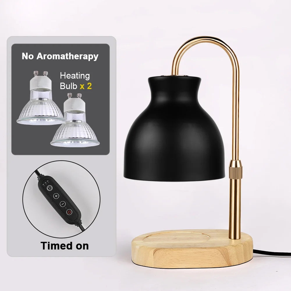 Candle Warmer Lamp with Timer - Electric Adjustable Candle Lamp Warmer, Birthday Gifts for New Home, Candle Warmer