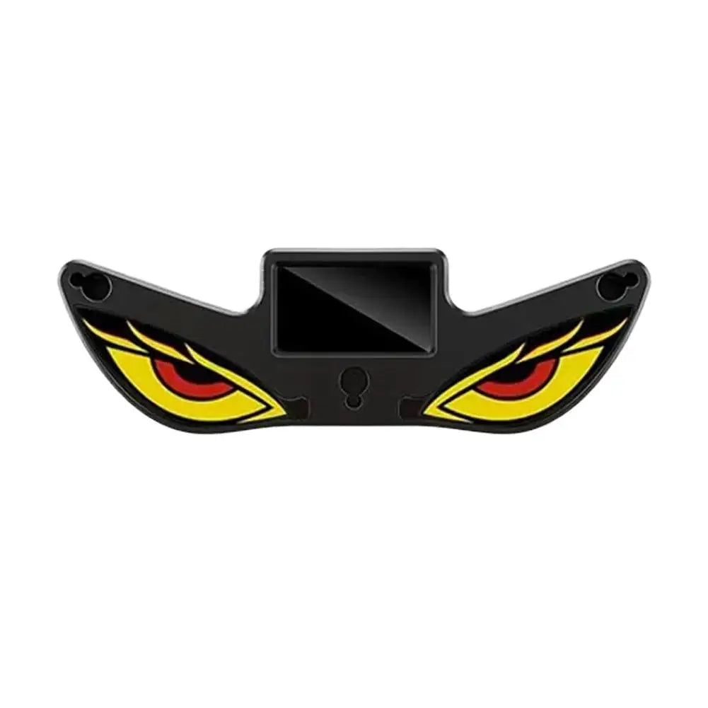 Solar Powered Demon Eye Ambient Light Car Atmosphere Decoration Neon Breathing Lamp Rear Windshield Side Auto Accessories