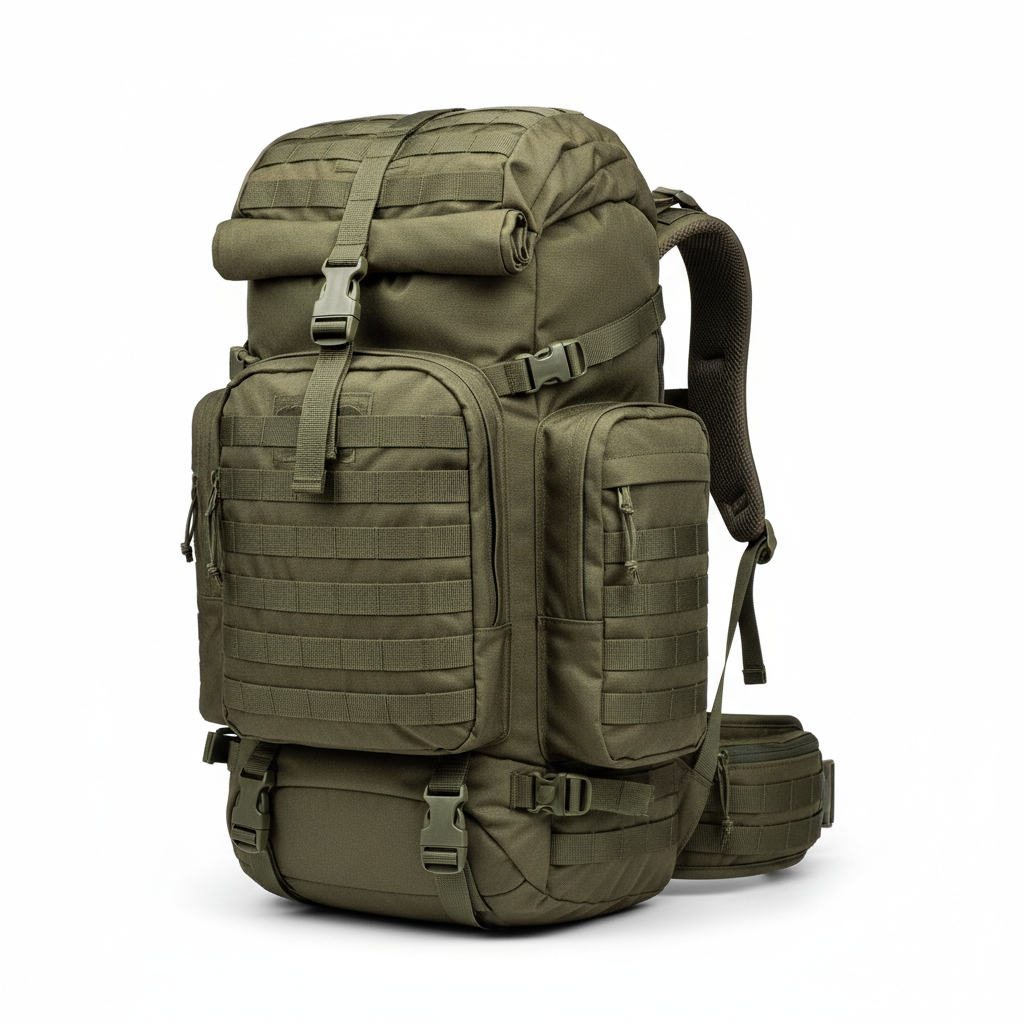 Tactical Waterproof Backpack 65L